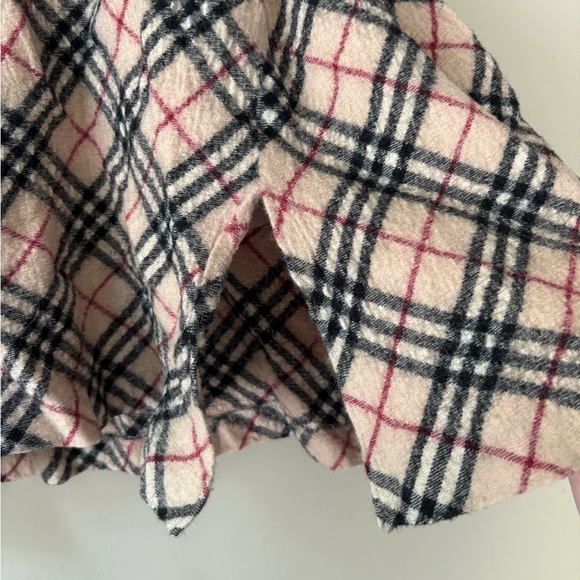 Burberry Plaid Mini Side Slit Skirt 38 - Picture 3 of 9